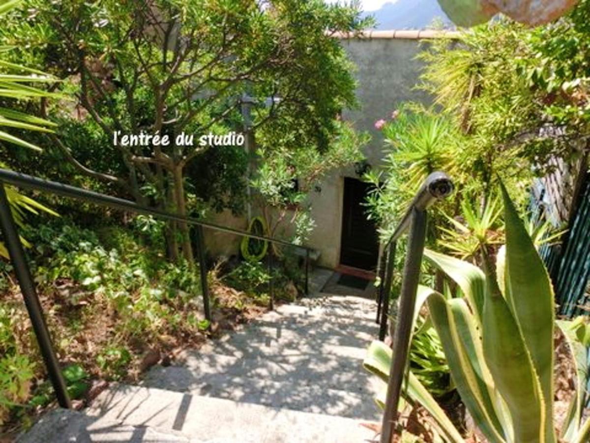 Studio A Theoule Sur Mer A 400 M De La Plage Avec Vue Sur La Mer Terrasse Amenagee Et Wifi Apartment Luaran gambar